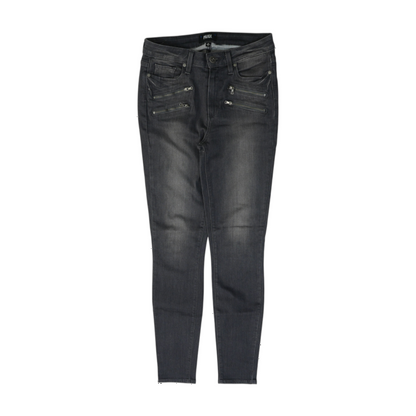Black Tapered Jeans