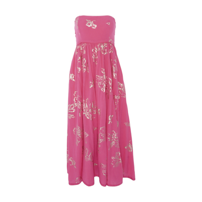 Pink Midi Dress