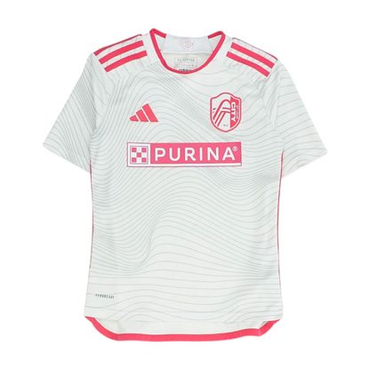 Boys' White Saint Louis City SC Short Sleeve Jersey