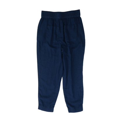 Navy Petite Regular Pants