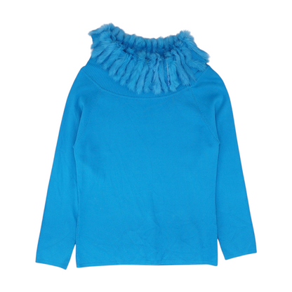 Vintage Blue Pullover Sweater