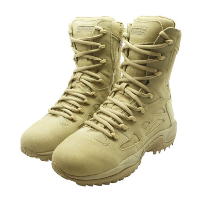 Tan Lace Up Boots