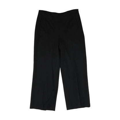 Black Solid Dress Pants