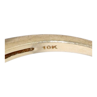 1/10 ctw 10K Two-Tone Gold Diamond Fashion Ring