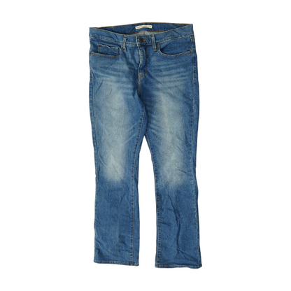 Blue Bootcut Jeans