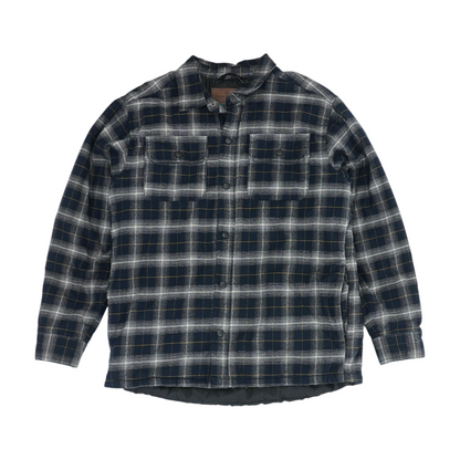 Navy Plaid Jacket