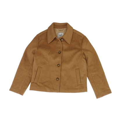 Tan Solid Jacket