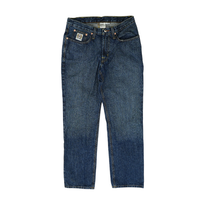Navy Straight Jeans