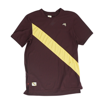 Maroon Solid Active T-Shirt