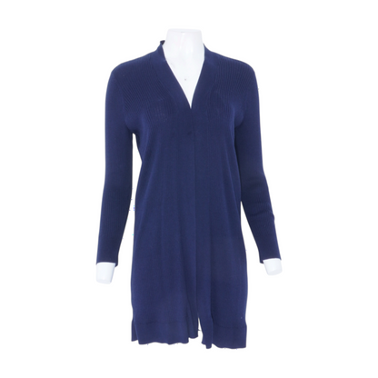 Navy Cardigan Sweater