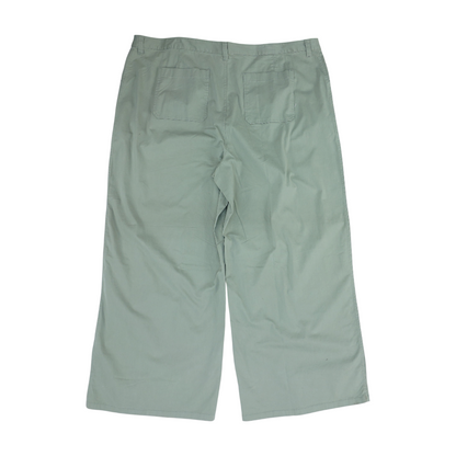 Green Plus Wide Leg Pants