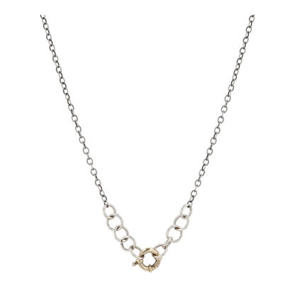 Sterling Silver Statement Necklace