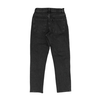 Black Ankle Regular Jeans