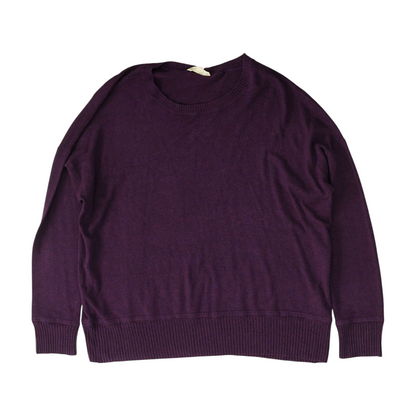 Purple Pullover Sweater