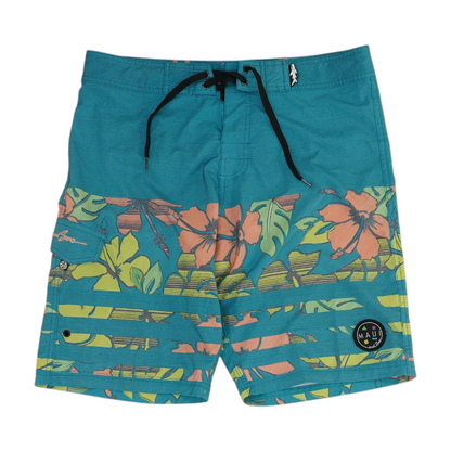 Teal Floral Swim Bottom