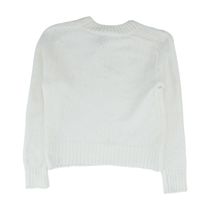 White Pullover Sweater