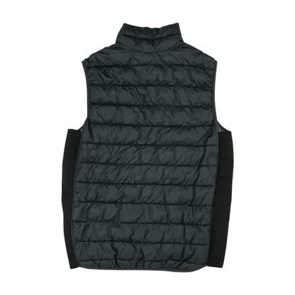 Black Solid Active Vest