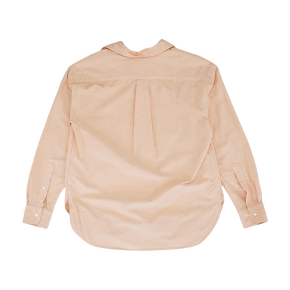 Peach Button Down