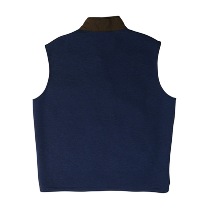 Brown Color Block Vest