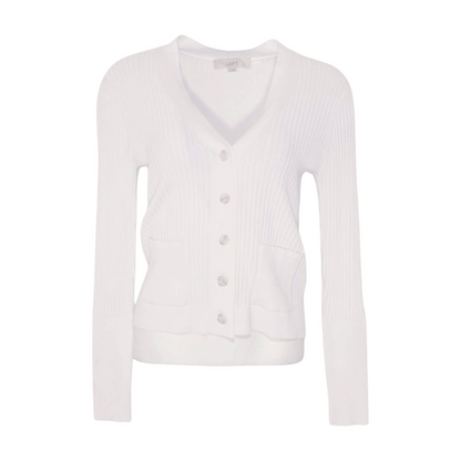 White Cardigan Sweater