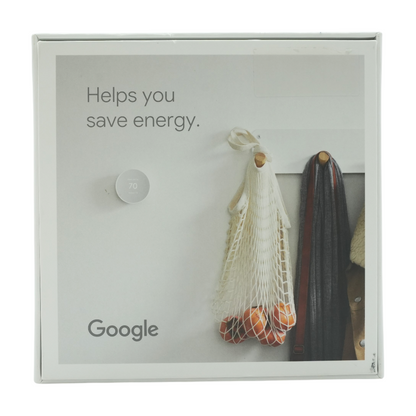 Nest Smart Thermostat in Snow