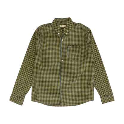 Multi Check Long Sleeve Button Down