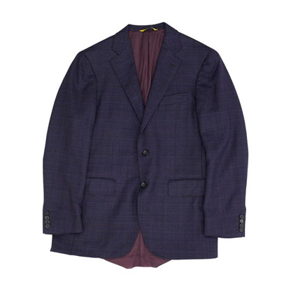 Purple Plaid Sport Coat