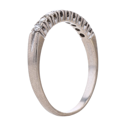 1/3 ctw 14K White Gold Diamond Band Ring