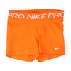 Orange Solid Active Shorts