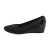 Black Slip-On Flats