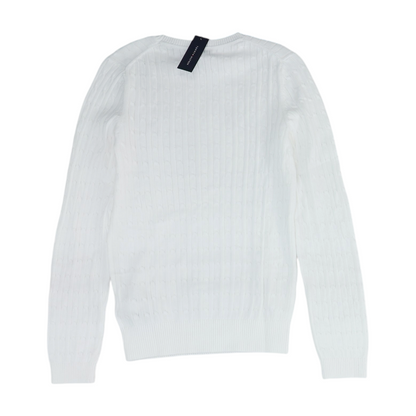 White Pullover Sweater