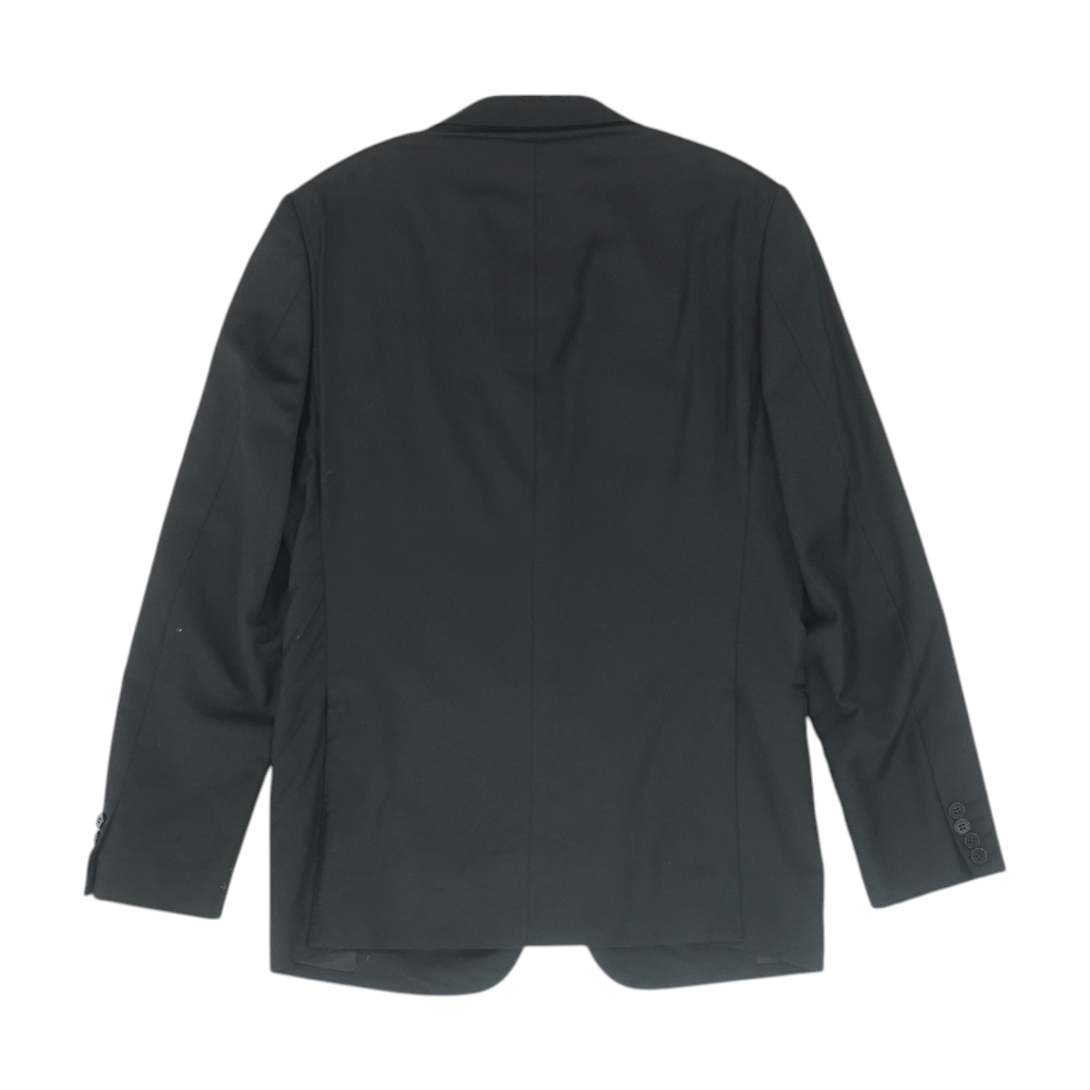 Black Solid Sport Coat