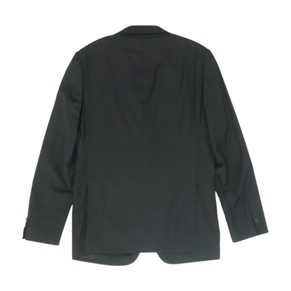 Black Solid Sport Coat