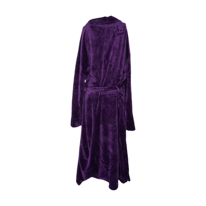 Purple Solid Robe