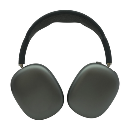 Apple Space Gray AirPods Max (Lightning) Noise Cancelling Headphones With White Earpads – Image 1