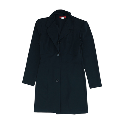 Black Solid Blazer