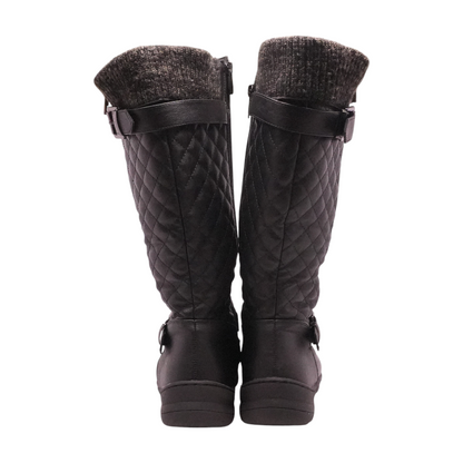 Black Knee-High Boots