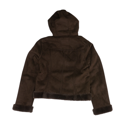 Brown Solid Jacket