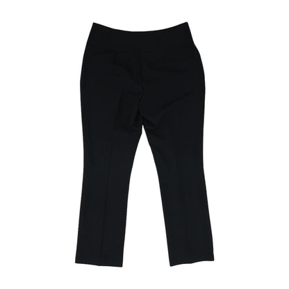Black Solid Chino Pants