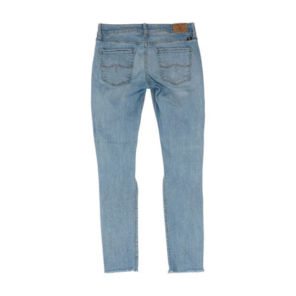 Blue Low Rise Skinny Leg Jeans