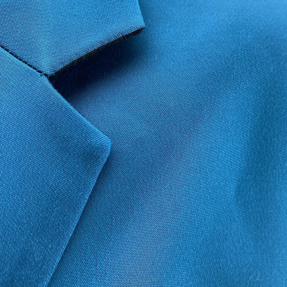 Blue Solid Blazer