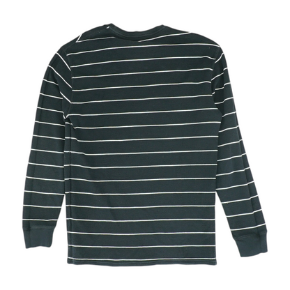 Black Striped Pullover Sweater