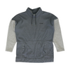 Gray Solid Sweatshirt Pullover