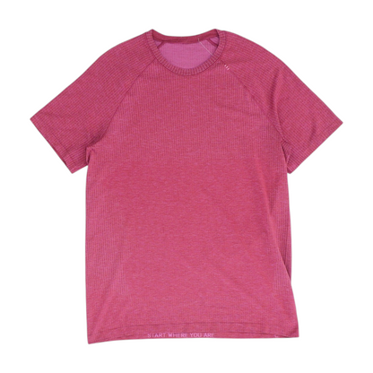 Pink Print Active T-Shirt