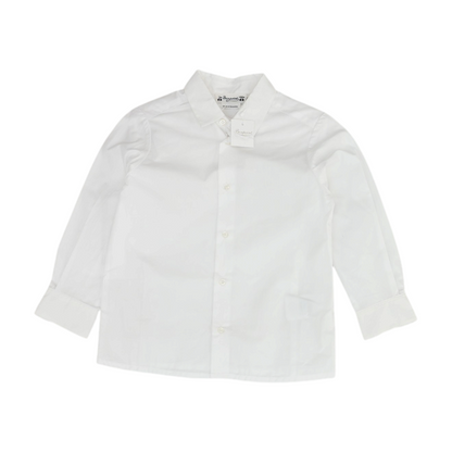 White Long Sleeve Button Down