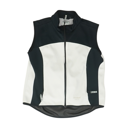 White Color Block Active Vest
