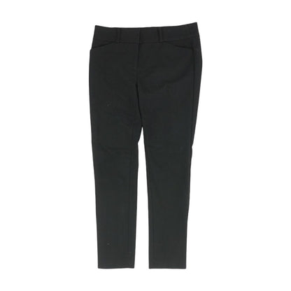 Black Solid Pants