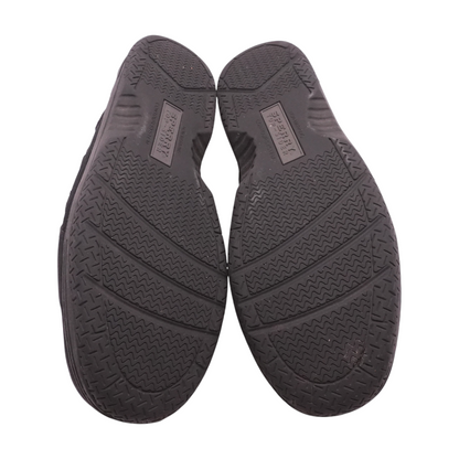 Black Lace-Up Casual Shoes