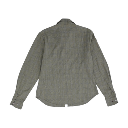 Brown Plaid Button Down