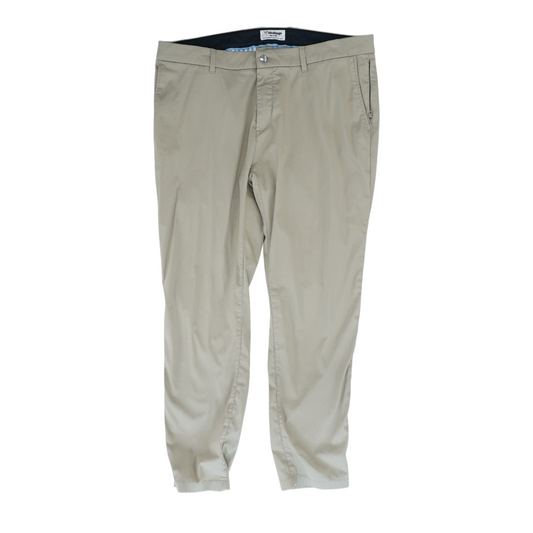Beige Regular Pants